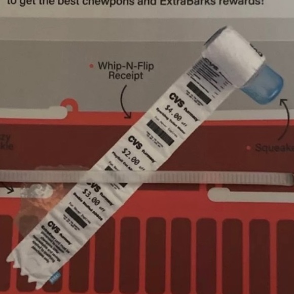 Bark Dog Cvs Furmacy Receipt Bark Dog Toy Poshmark